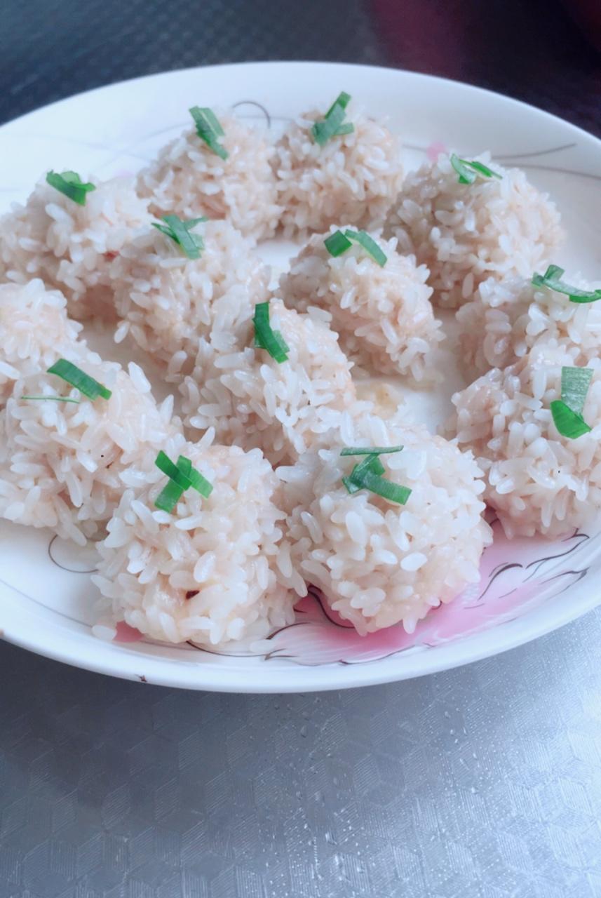 苏靖宇做的珍珠圆子