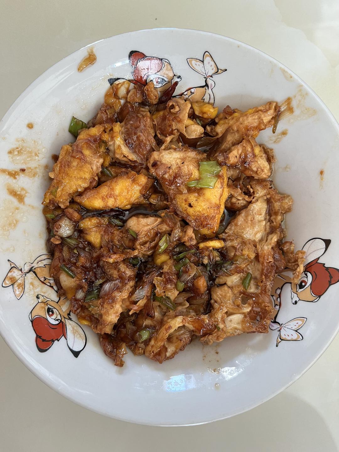 醋炒鸡蛋（快手菜）