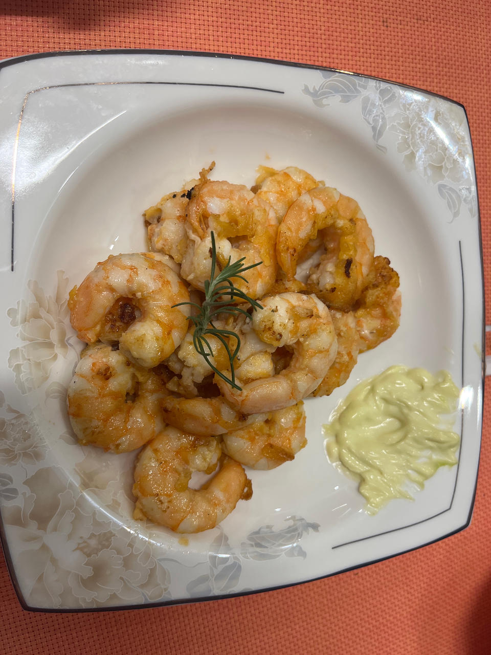 柏悦平替版芥末虾球