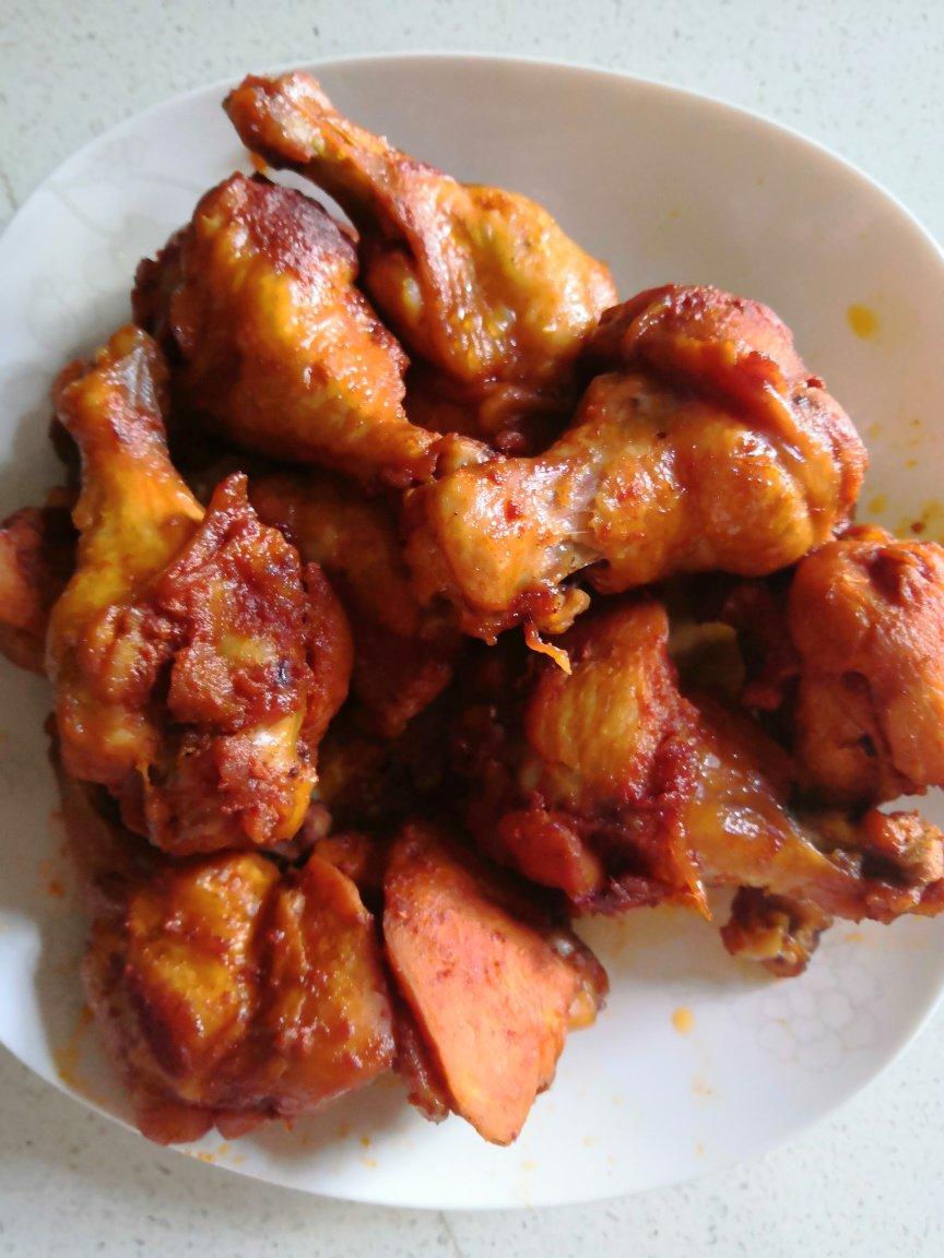 微波炉烤鸡腿