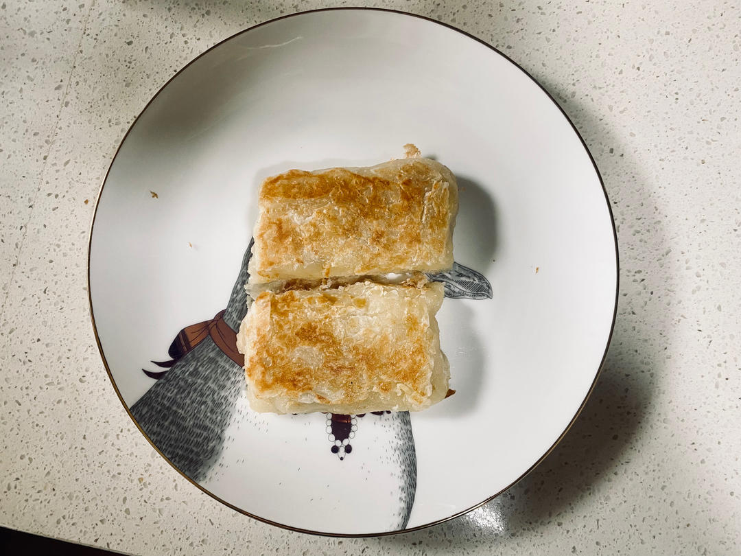 爆浆香蕉馅手抓饼