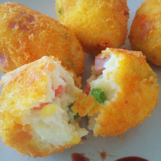 日式土豆可乐饼