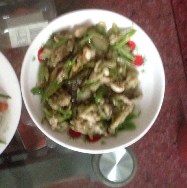 青椒茄子丝