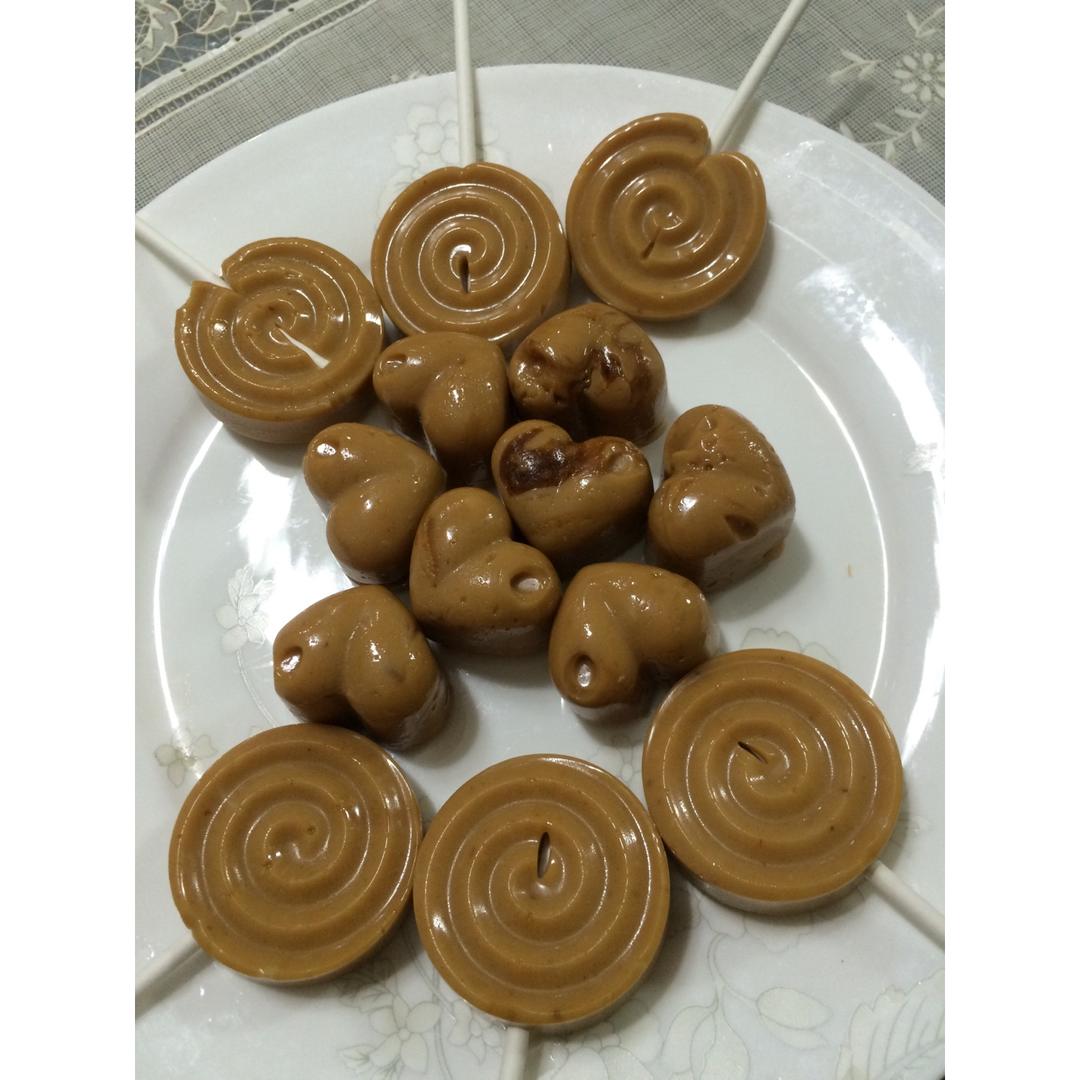 雪舞-5做的自制太妃糖