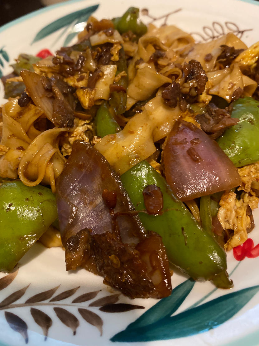 好吃到尖叫的青椒鸡蛋酱拌面❗️酱香浓郁入味