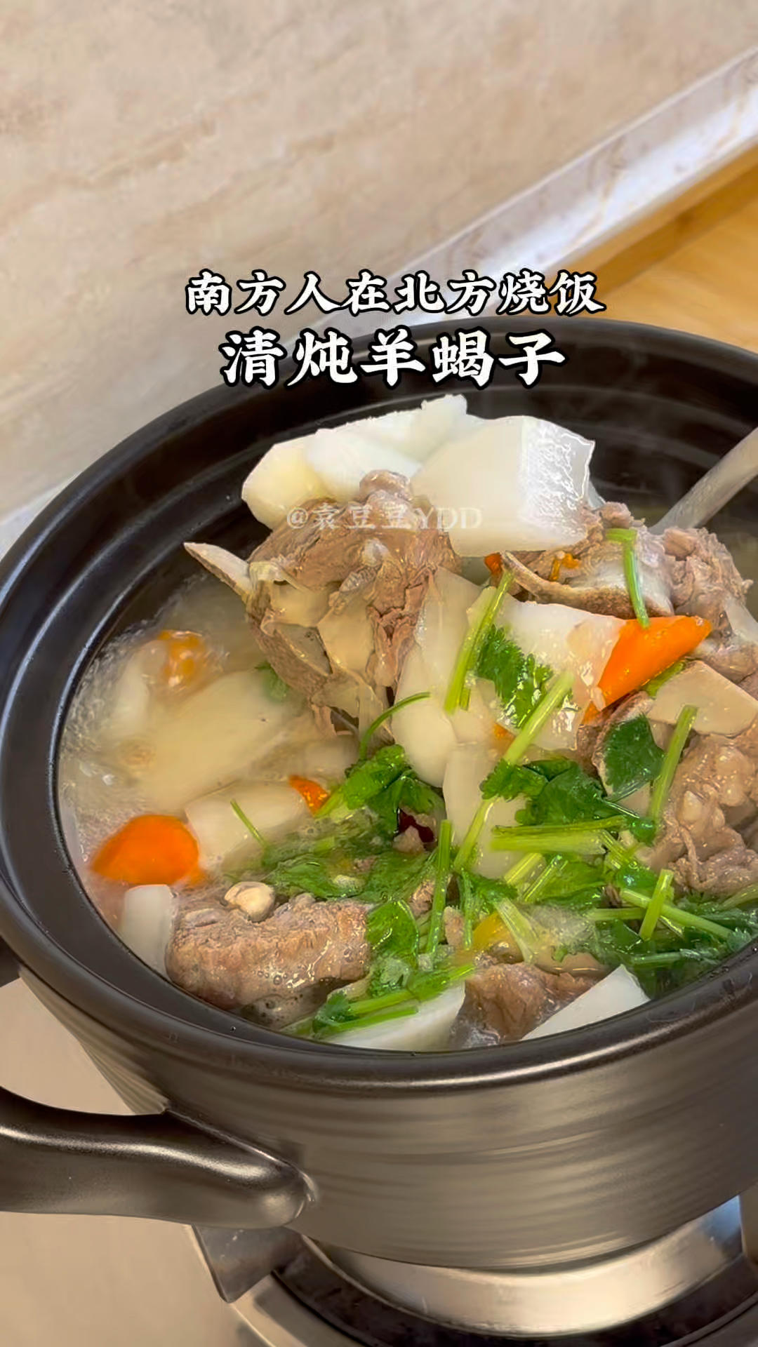 🎈清炖羊蝎子～简单到有手有羊蝎子就会