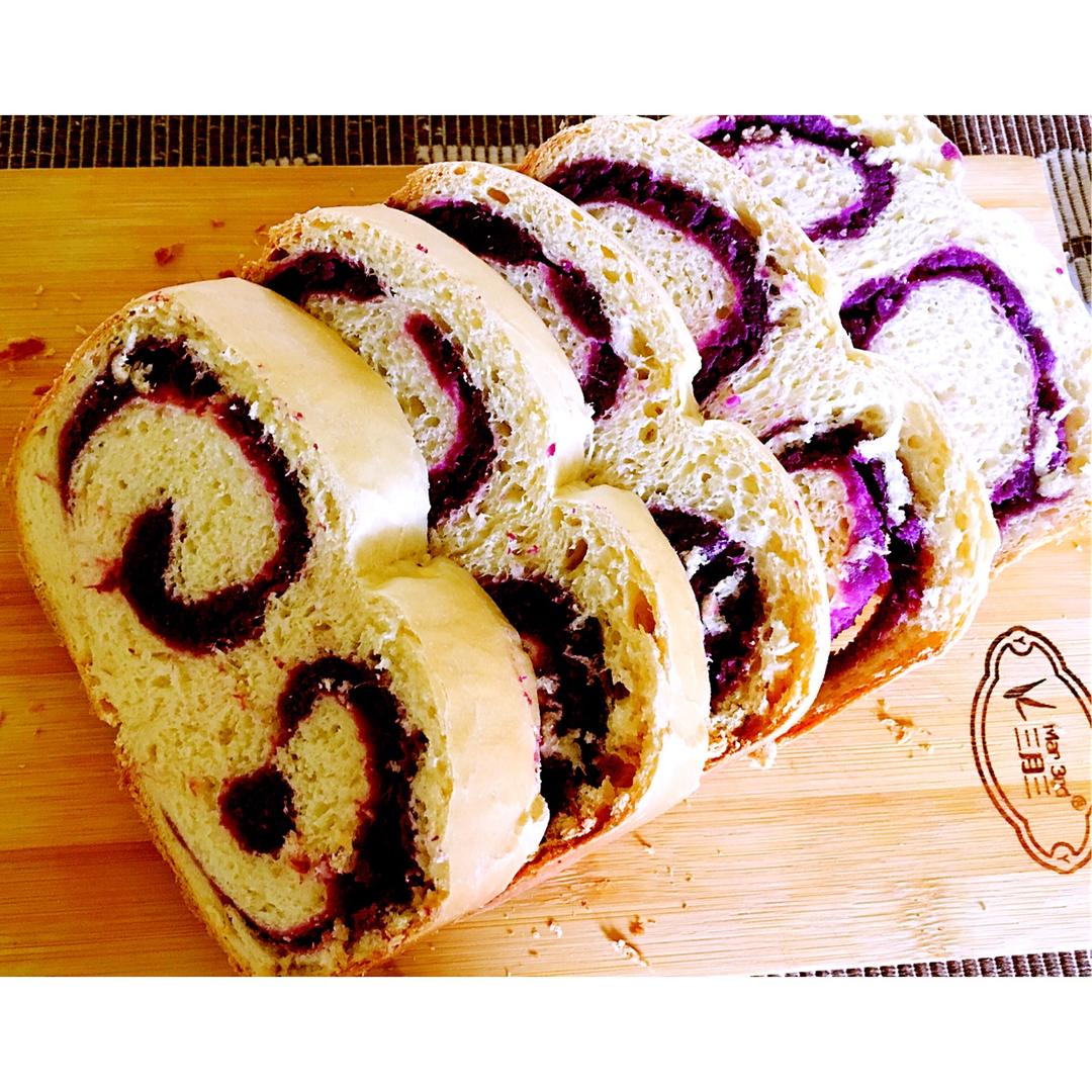 浪漫紫薯吐司