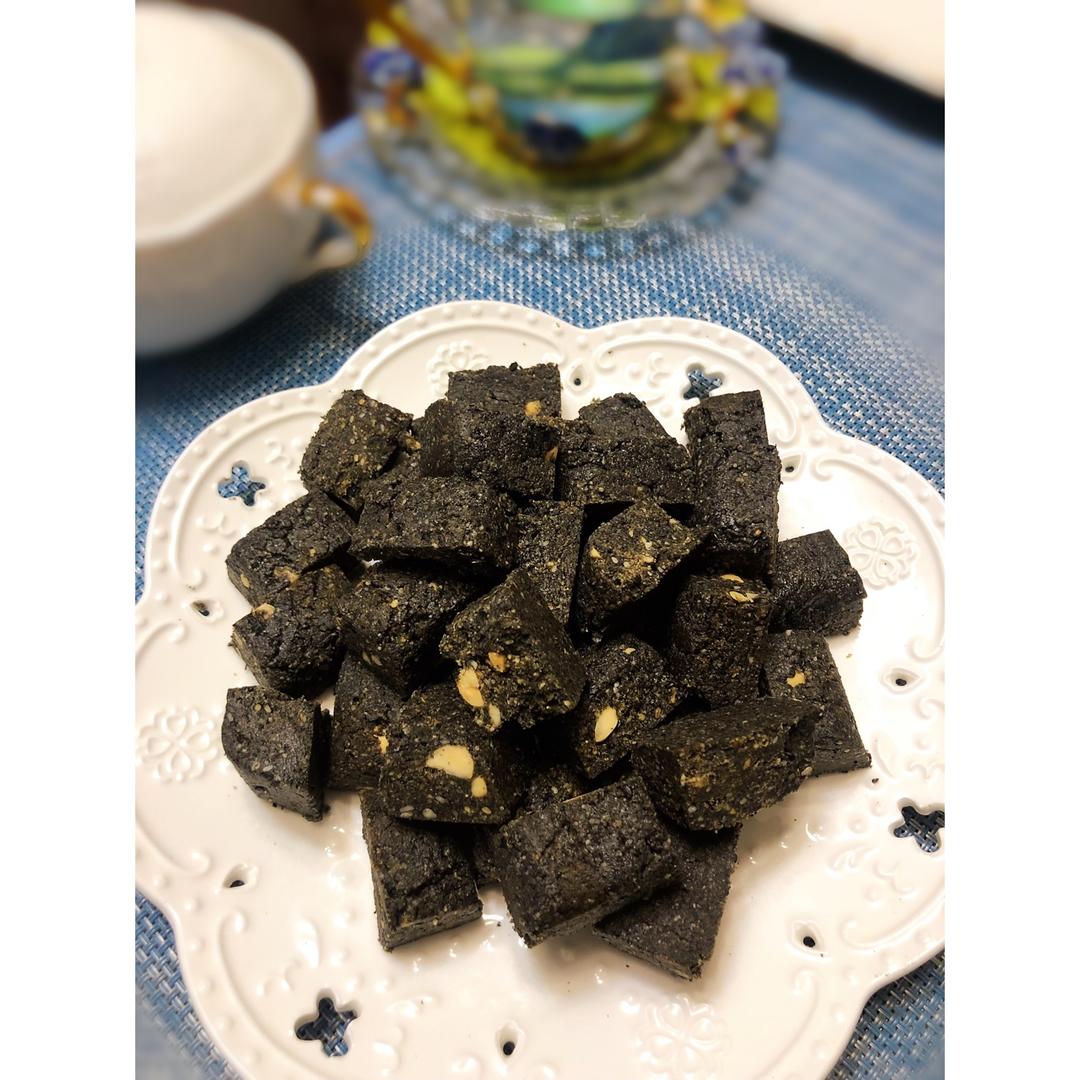 特别酥酥的黑芝麻花生酥🥜