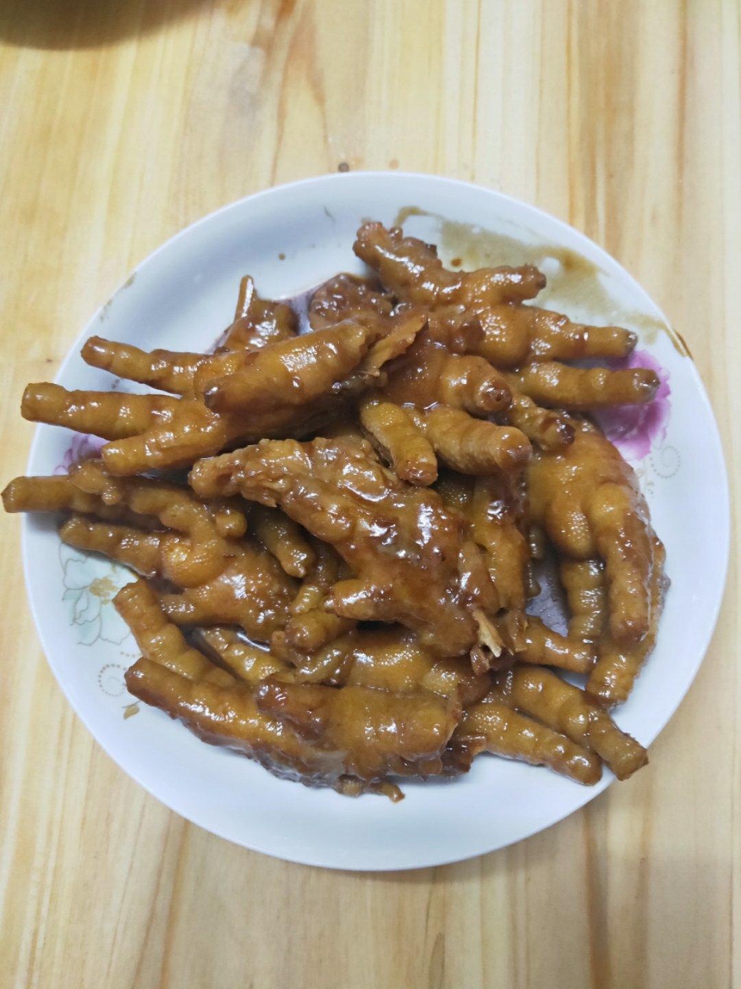 卤鸡爪
