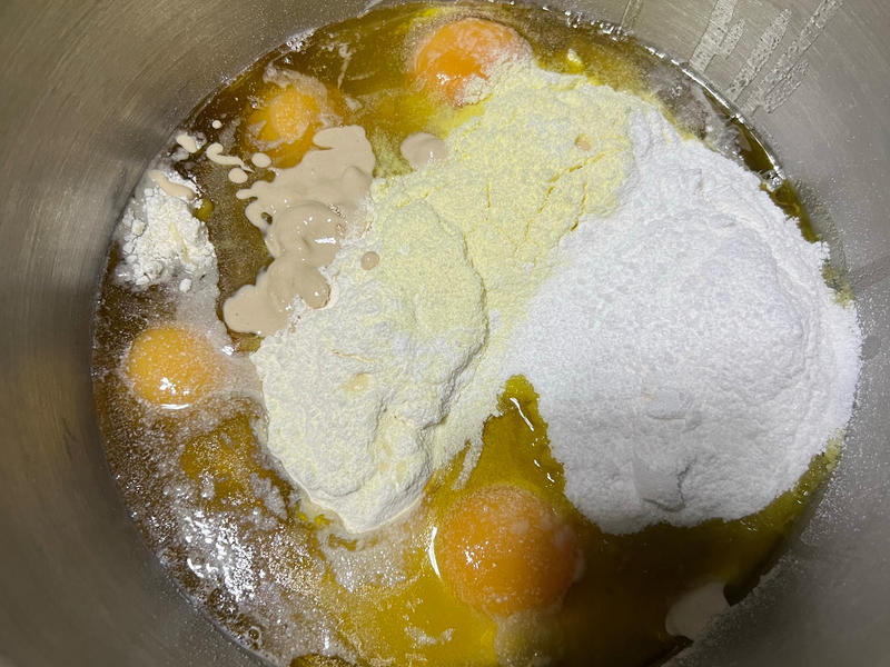 纯奶手撕吐司的做法 步骤1