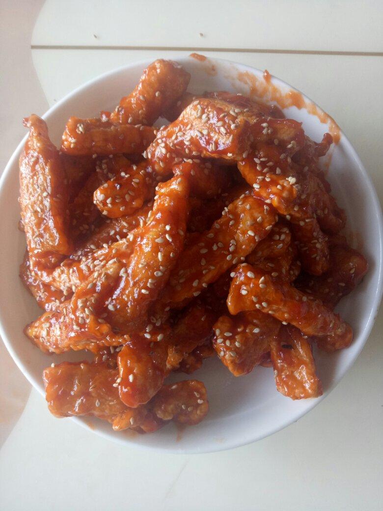 糖醋里脊(鸡胸版)