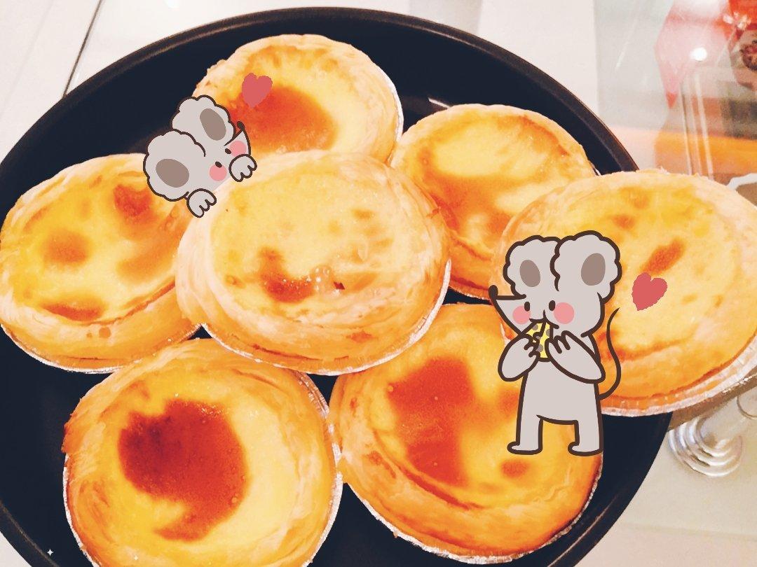 空气炸锅版简版烤蛋挞（神似肯德基！）