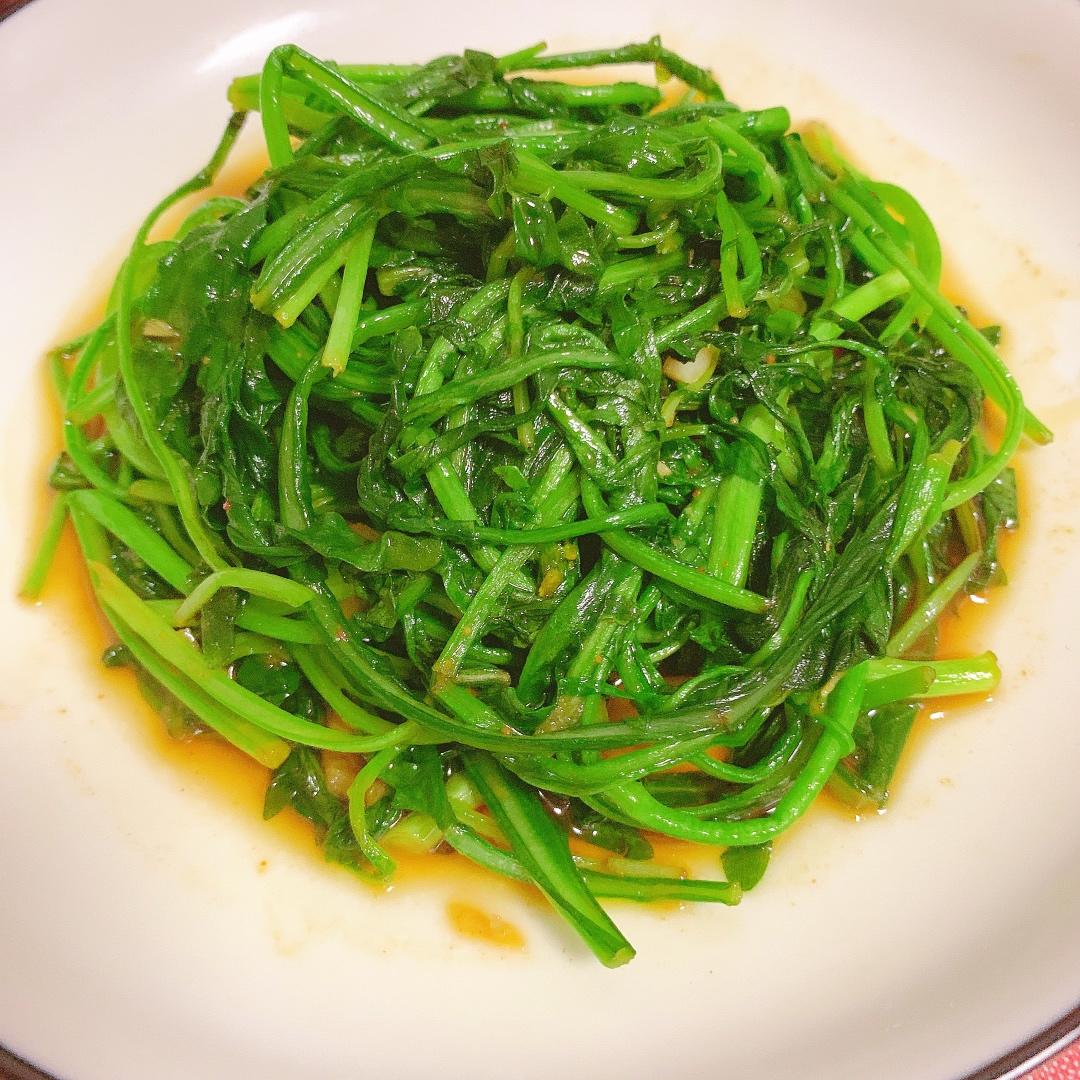 私房清炒芝麻菜