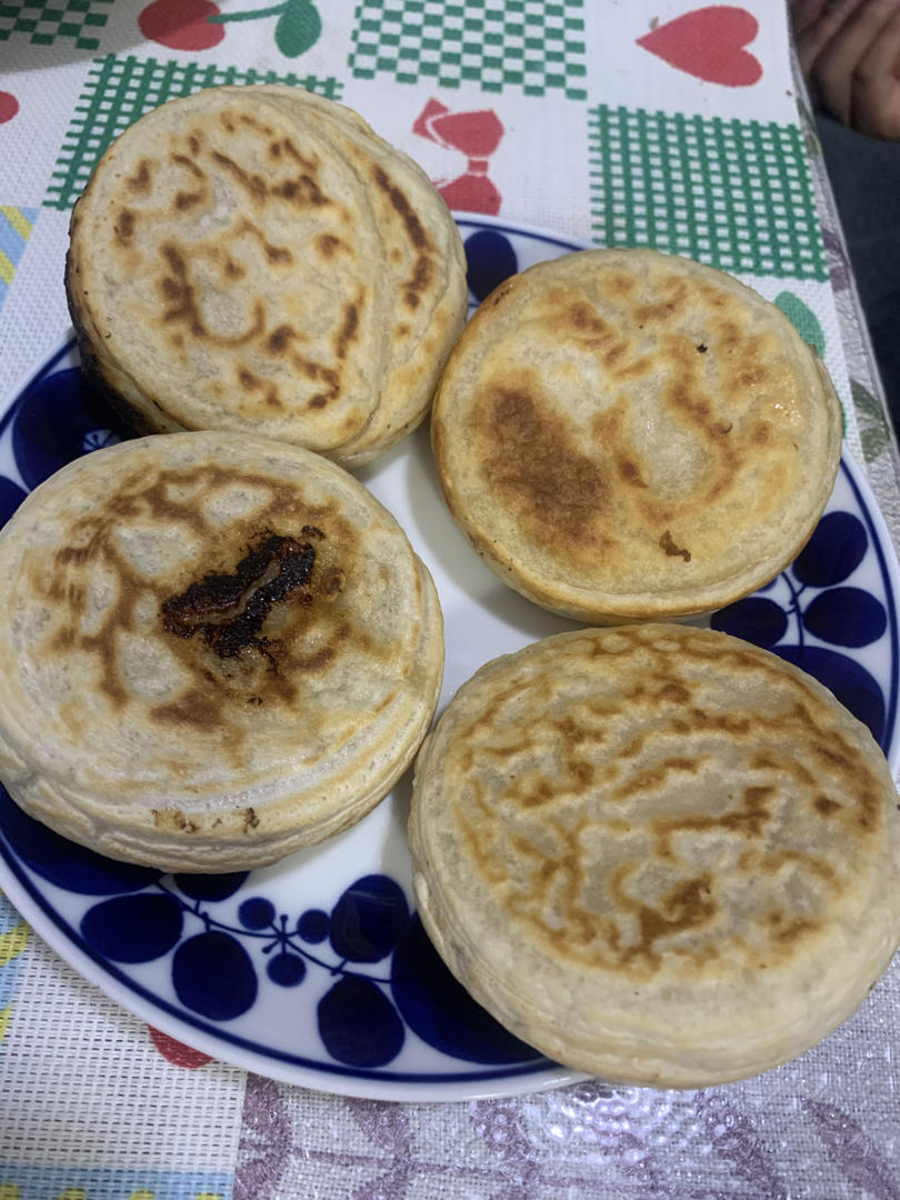 早餐霸王~沉甸甸鸡蛋汉堡