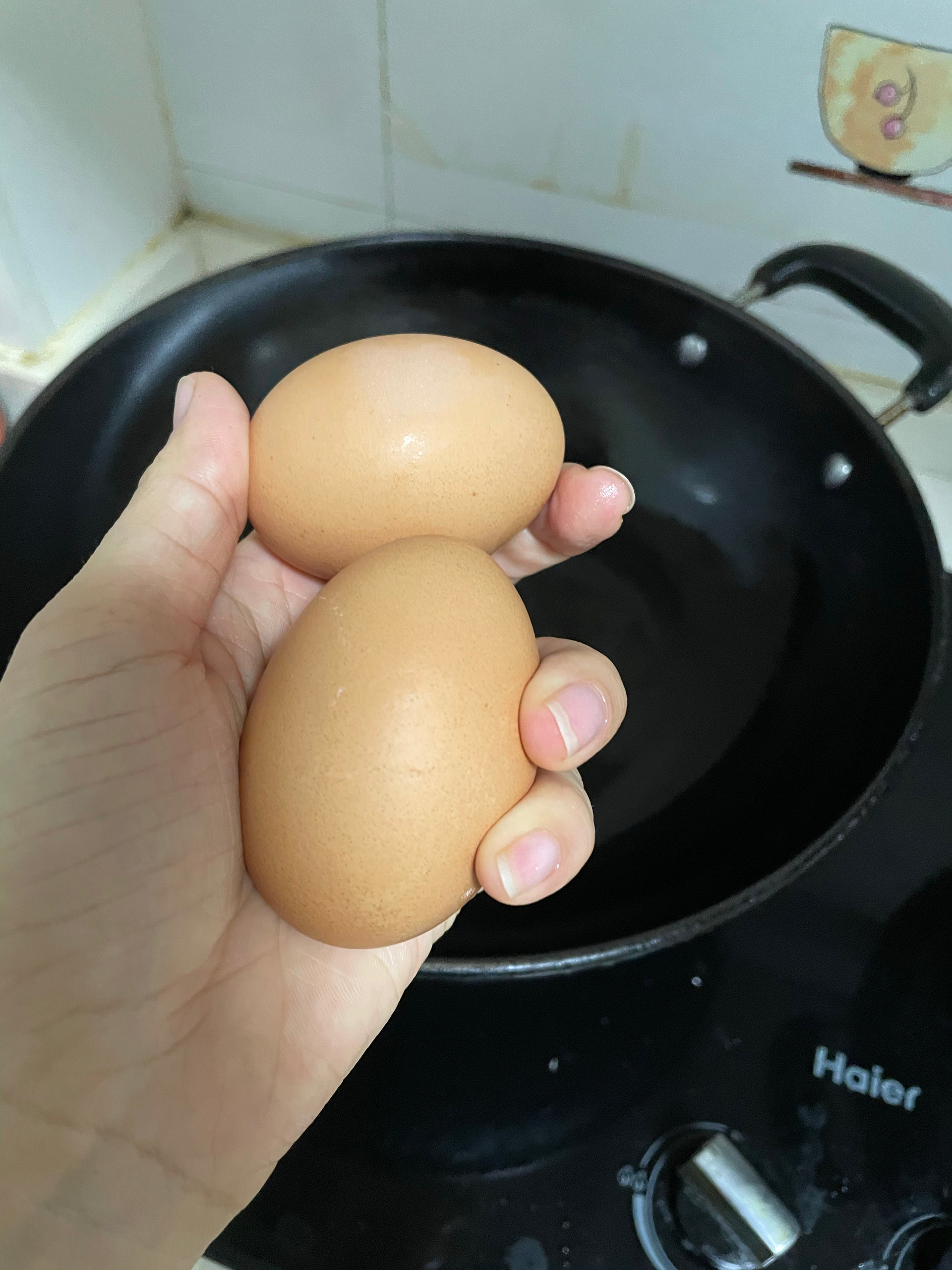 荷包蛋焖面的做法 步骤2