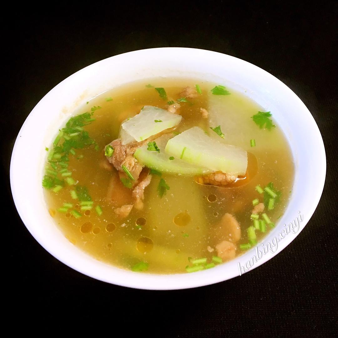 我的冬瓜肉片汤
