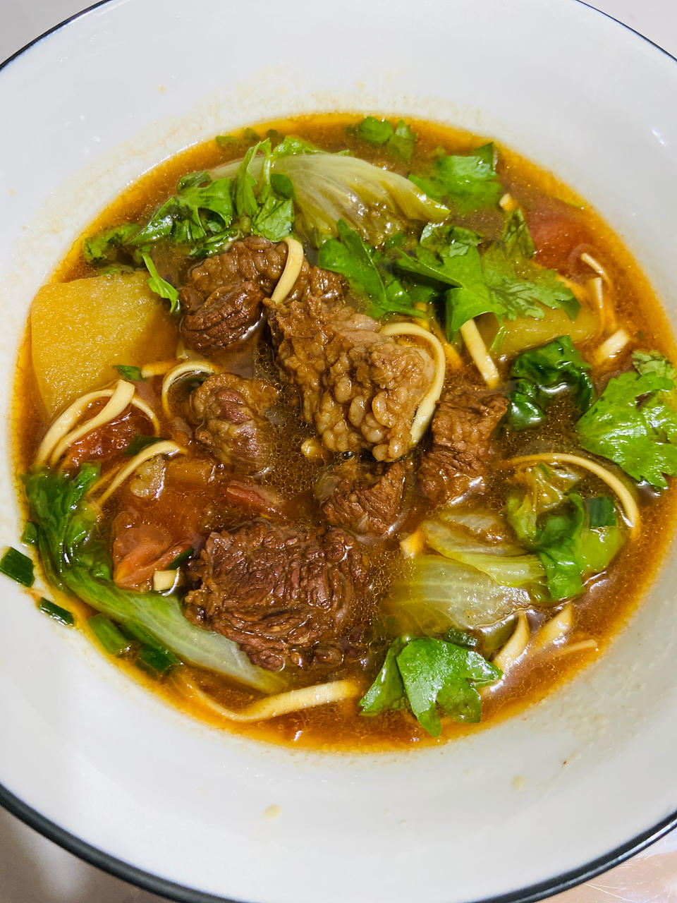 番茄土豆炖牛肉 里的小秘密