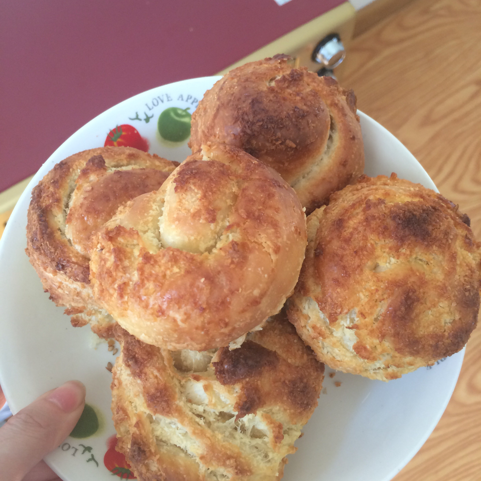 千层椰蓉小面包