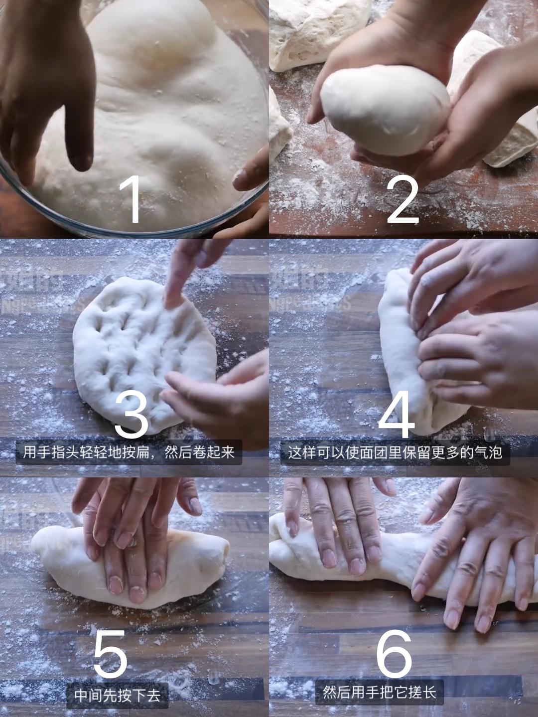 纯奶手撕吐司的做法 步骤1