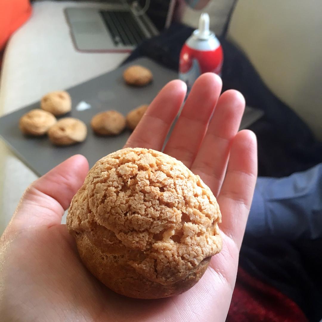 十分美味的酥皮泡芙