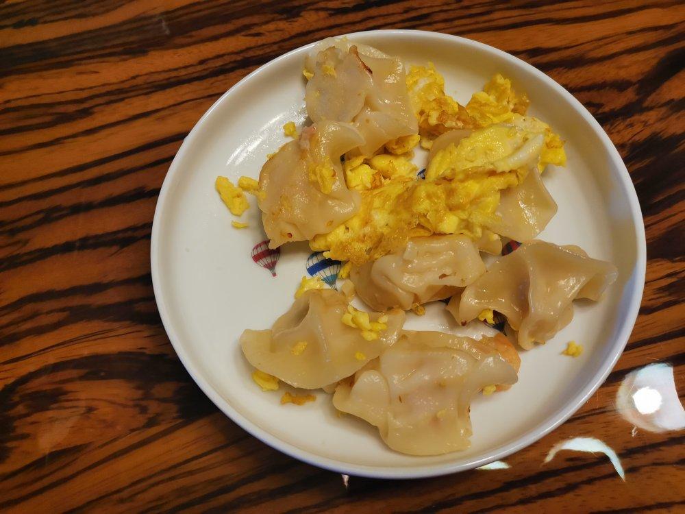懒人快手抱蛋煎饺