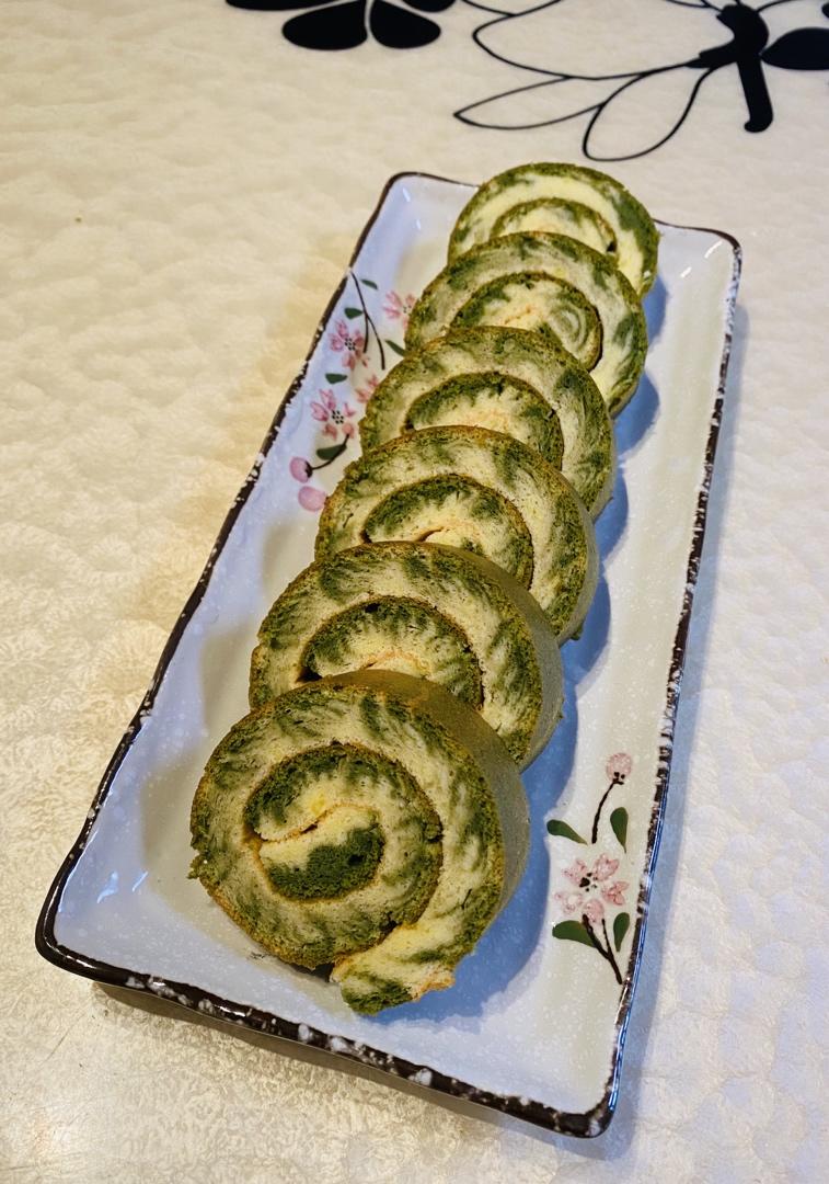 可可戚风蛋糕卷