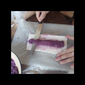 水晶紫薯糕的做法 步骤1