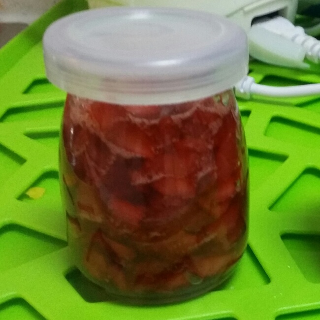 自制无添加草莓酱