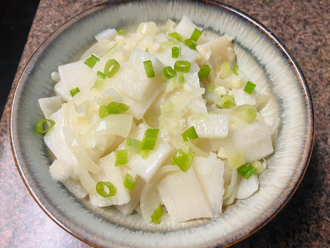 素炒山药