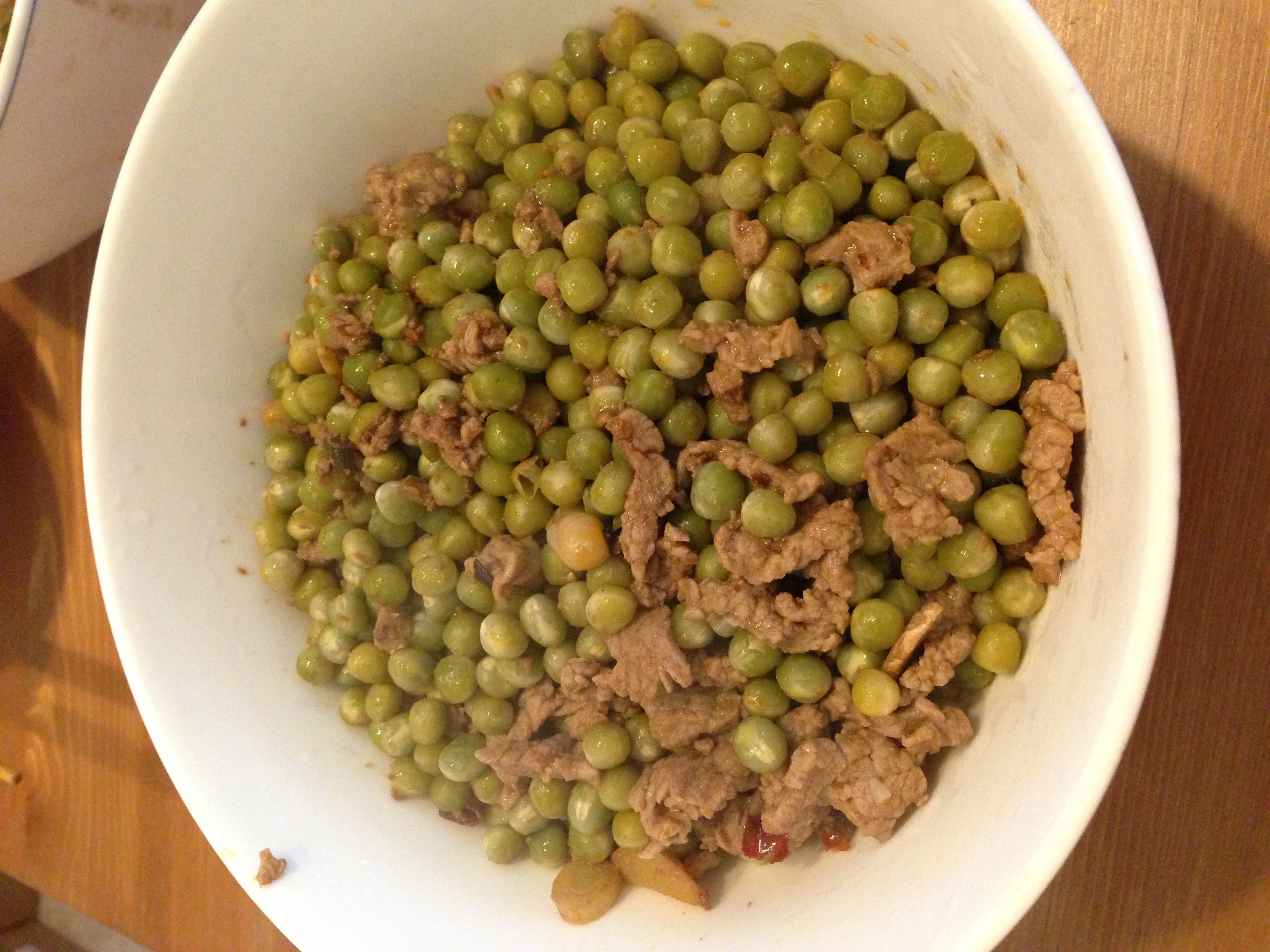 肉末豌豆