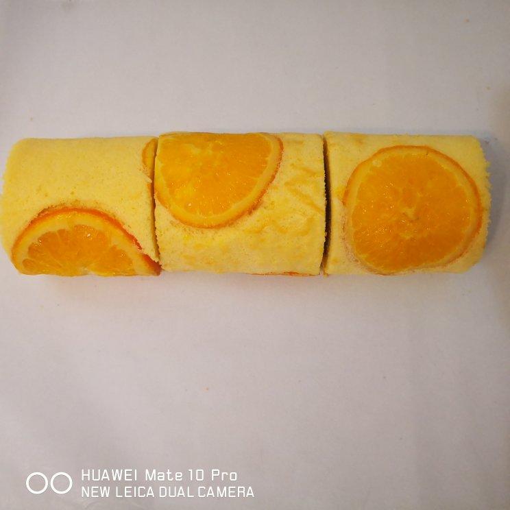 橙香蛋糕卷