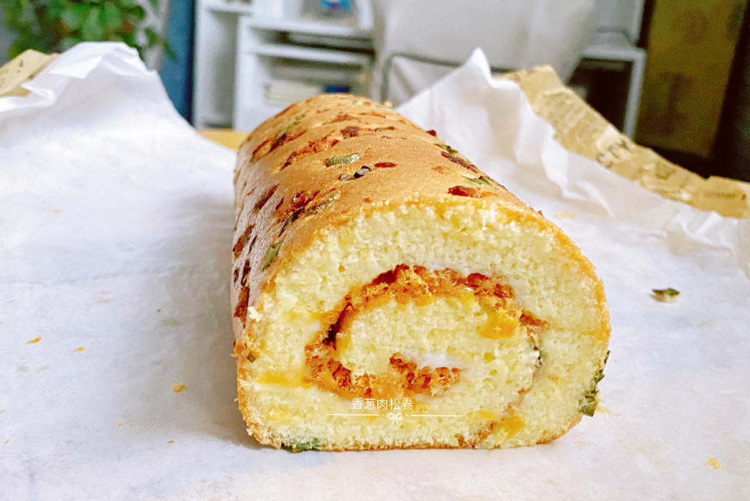 怎么卷都不裂的肉松蛋糕卷