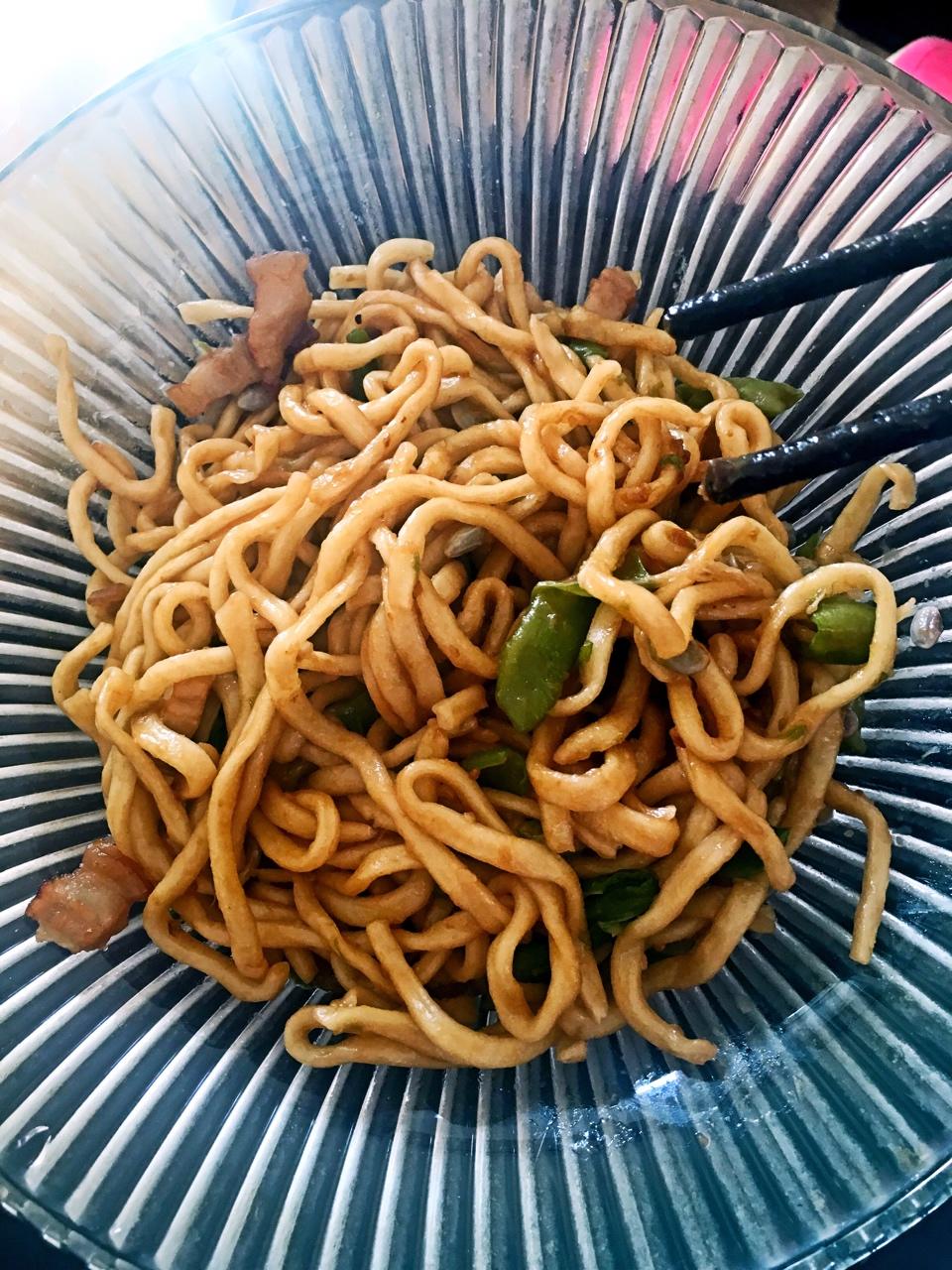 豆角焖面