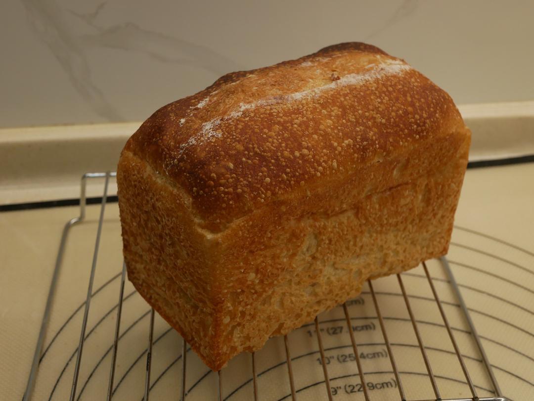 纯奶手撕吐司的做法 步骤1