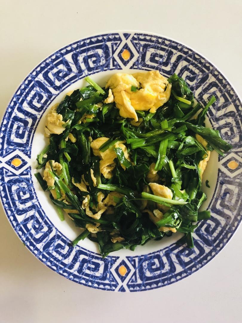 韭菜炒鸡蛋（下饭菜）