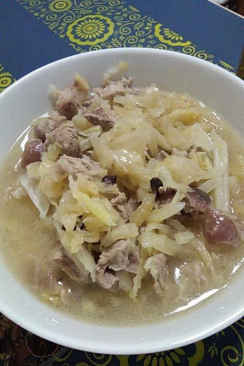 酸菜炖排骨