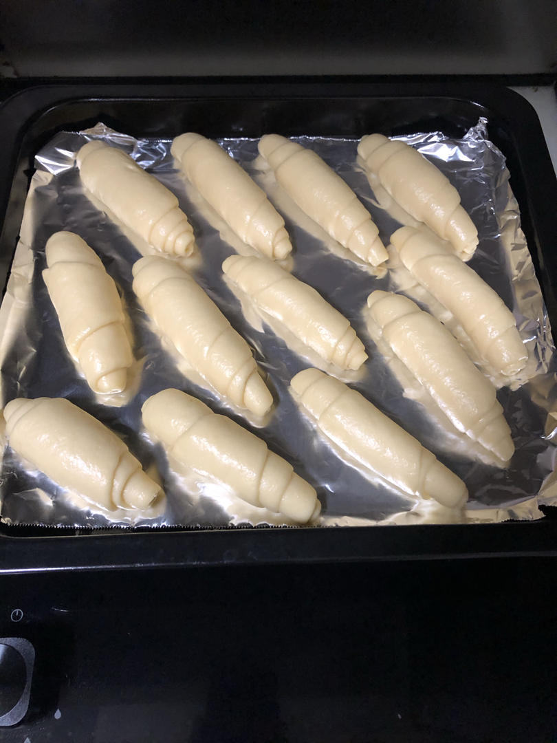 😻色香诱人🐮奶香牛角包🥐