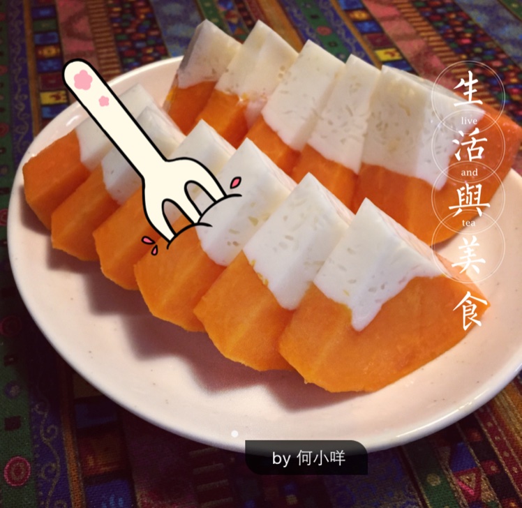 木瓜椰奶冻