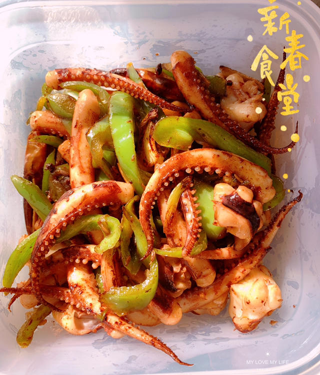 爆炒鱿鱼须