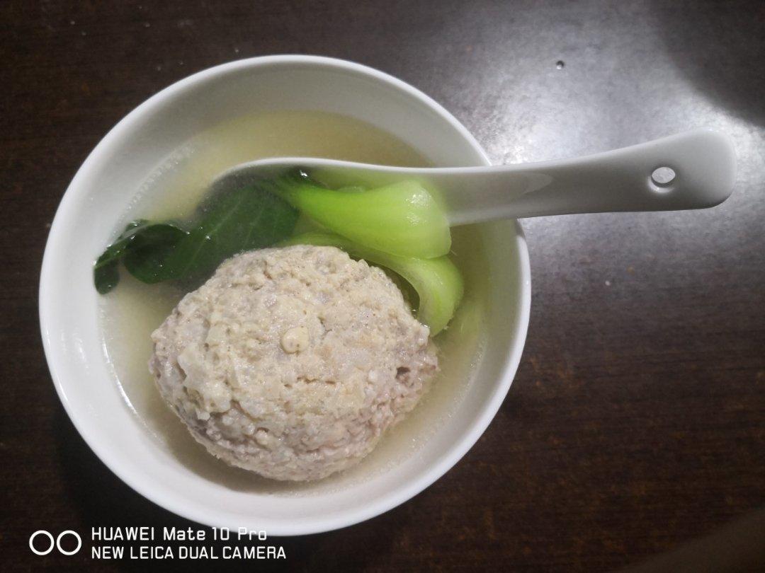 最好吃的扬州狮子头