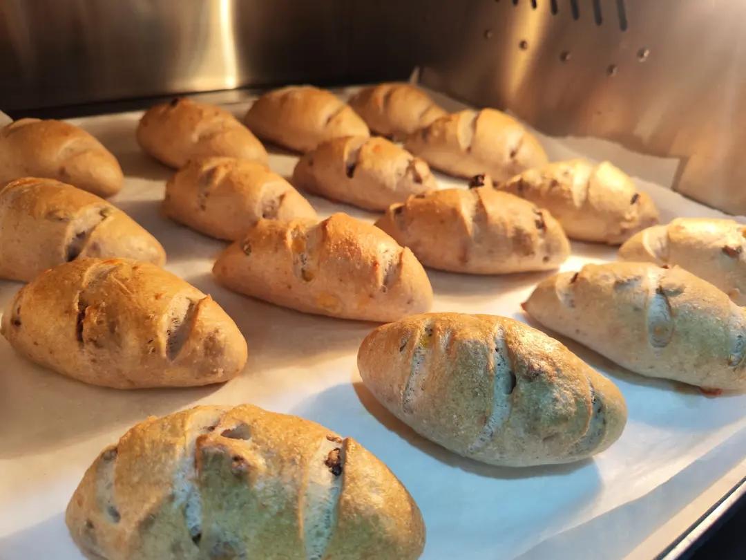 山姆同款无糖全麦坚果果干欧包，天天吃都不腻！