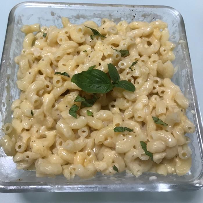 五分钟快手微波炉芝士意面Mac-cheese in 5 mins