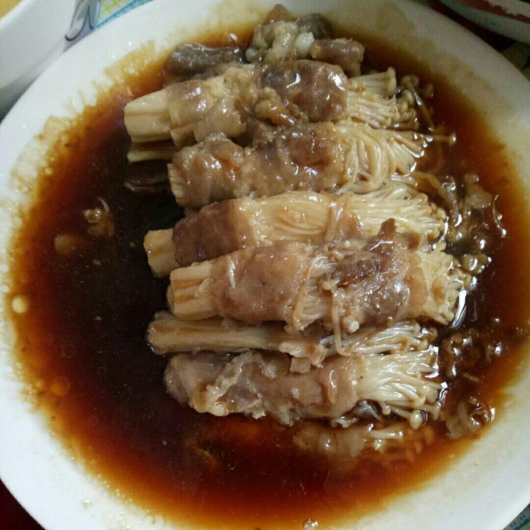 肥牛金针菇卷