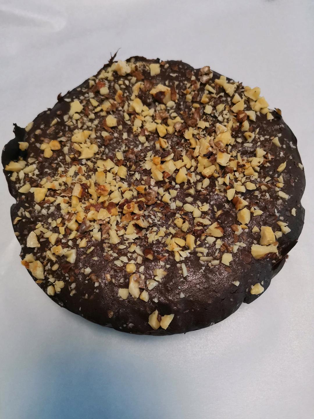 香味浓郁的巧克力布朗尼蛋糕