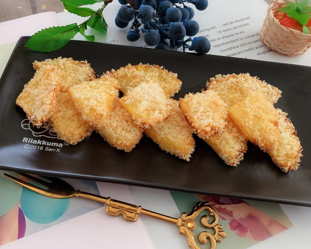 减肥期间小零食菠萝片/凤梨片（飞利浦空气炸锅）的做法