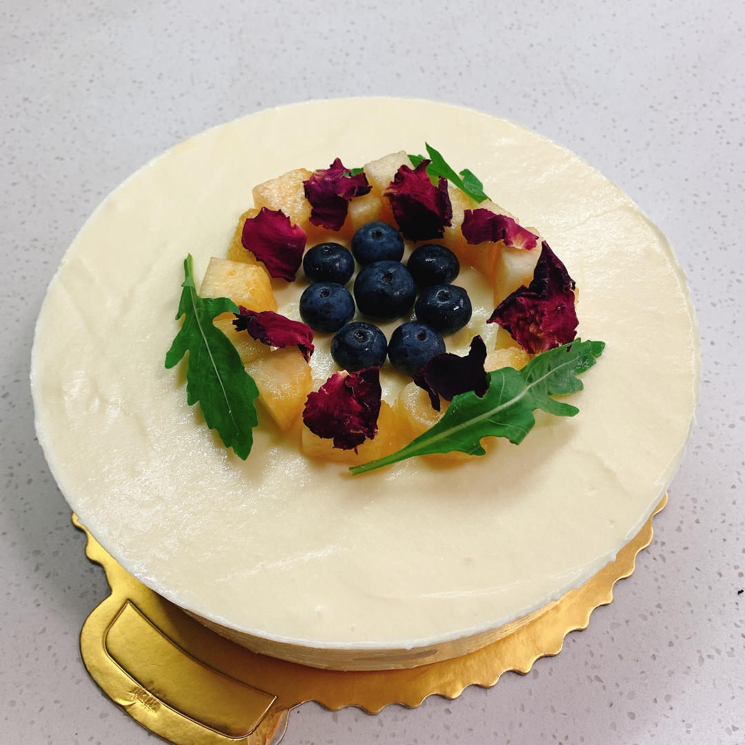 夏恬蜜桃乳酪慕斯蛋糕（6寸）