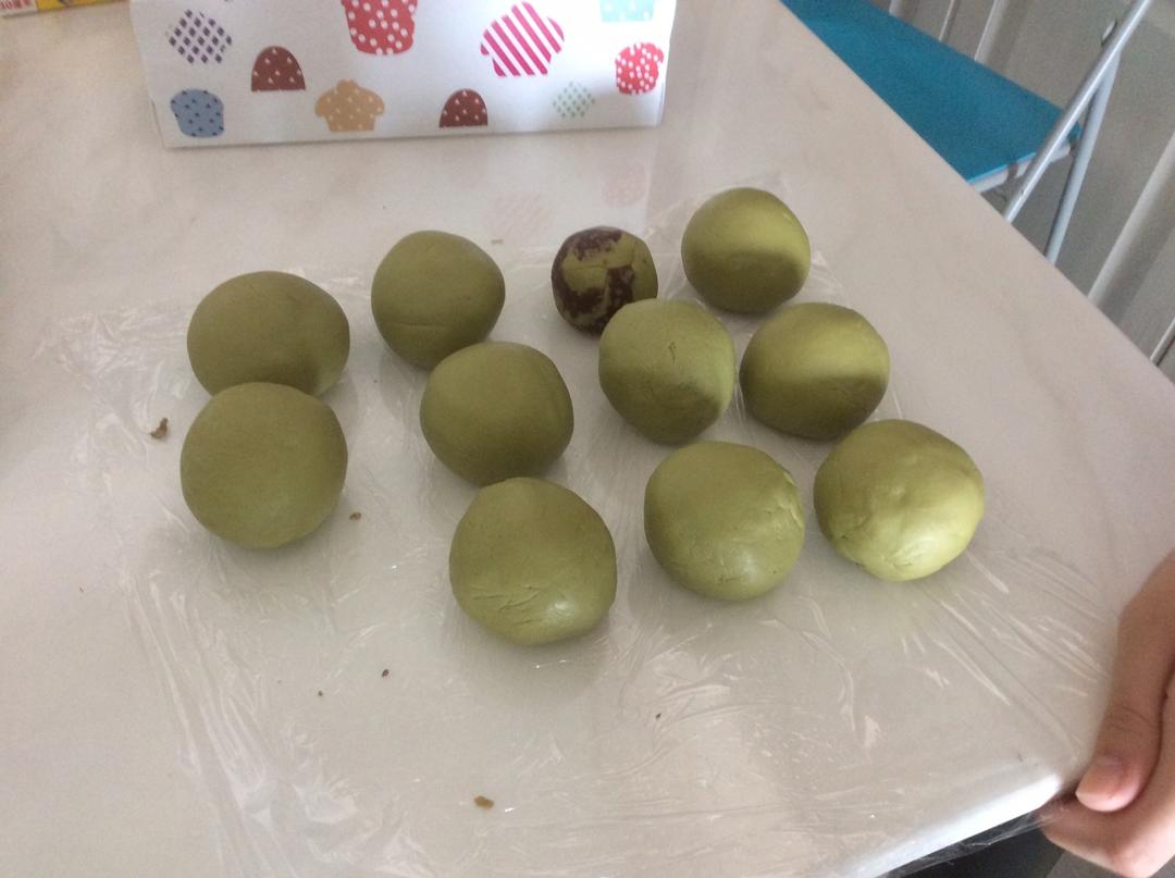 《Tinrry+》咸蛋黄肉松青团+红豆沙青团