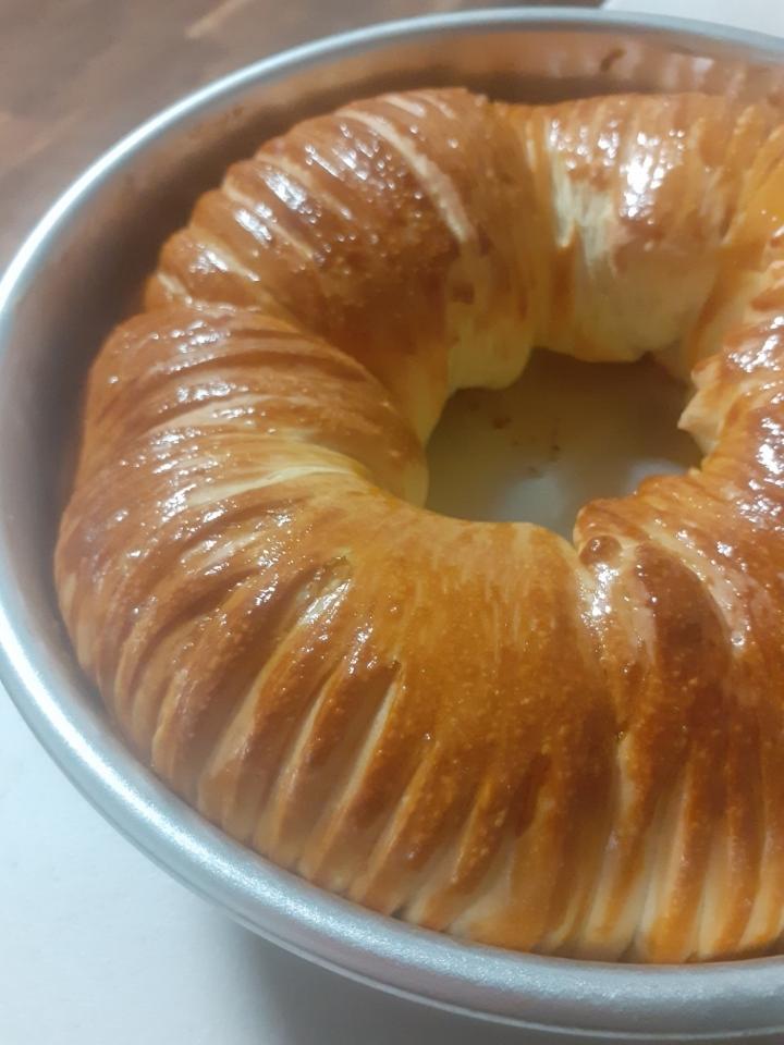 网红爆款毛线球肉松馅面包