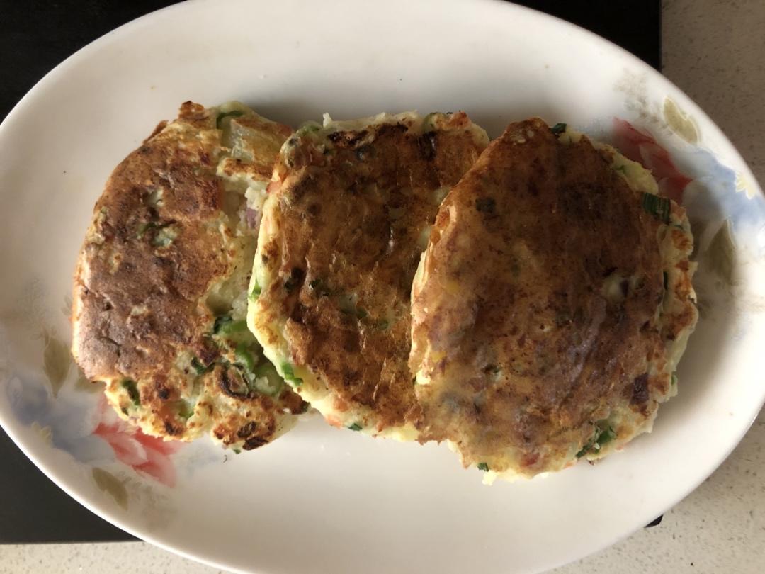 又香又软糯的土豆饼，这早餐太美了