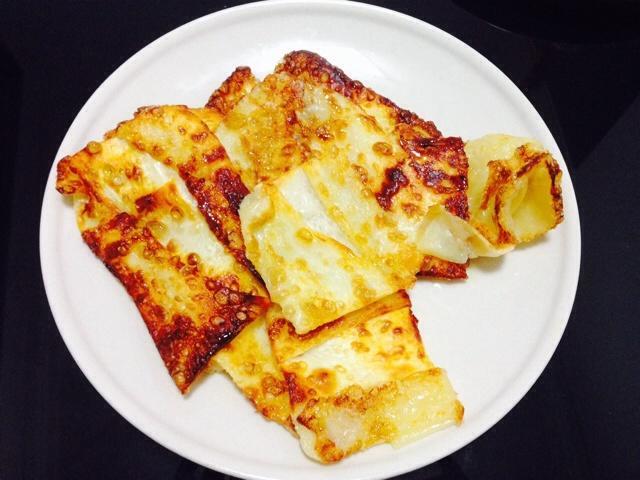 煎乳扇的做法
